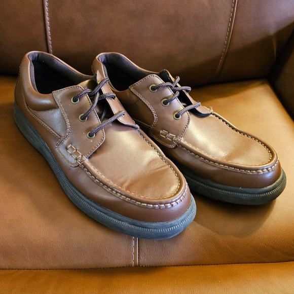 Hush Puppies "Gus" in FULL-GRAIN leather, VGUC, hard to find size - Picture 16 of 16